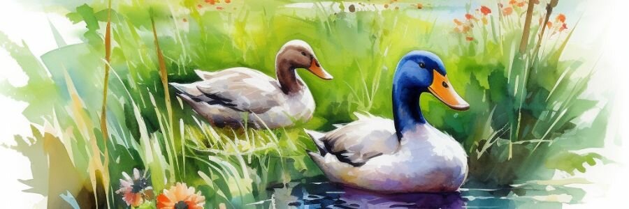 Wassergeflügel-Futter